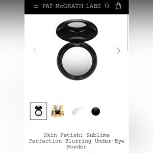 PAT MCGRATH SKIN FETISH: SUBLIME PERFECTION BLURRING UNDER-EYE POWDER 🤤